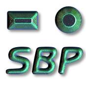 Green Edged Blue